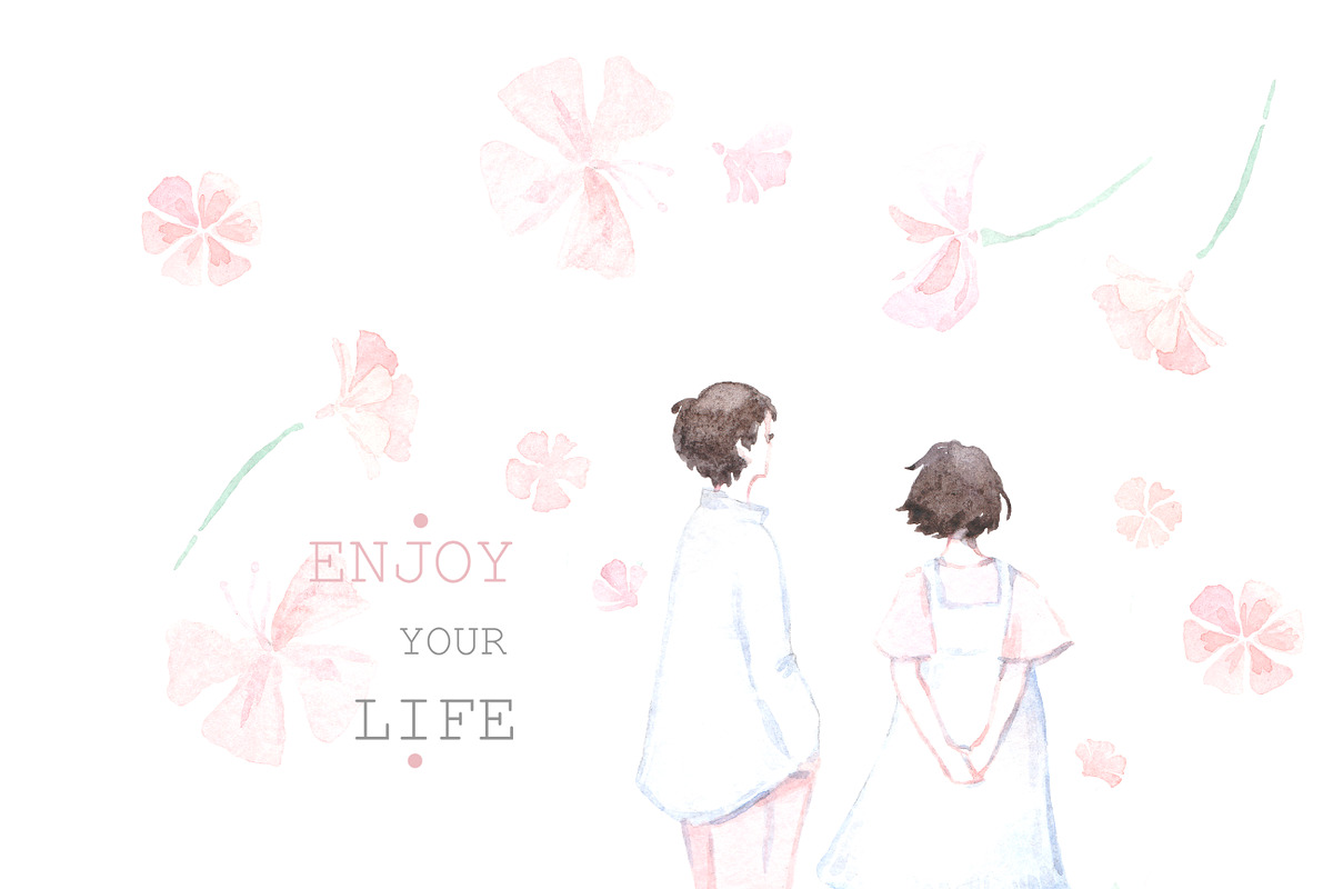Enjoy your life, a Person Illustration by Knysh Ksenya (Photo 6 of 7)