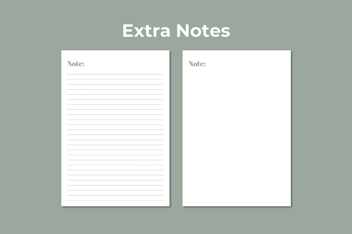 Printable Planner 2022 Calendar, a Stationery Template by Wipavee (Photo 6 of 7)