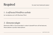 Feminine WordPress Theme Elementor, a WordPress Template by Liw studio (Thumbnail 6 of 8)