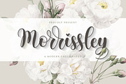 Morrissley | Modern Calligraphy, a Script Font by Almeera Std (Thumbnail 1 of 12)