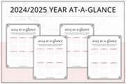 Planner Templates Canva - Blush, a Stationery Template by Lady Boss Studio (Thumbnail 6 of 8)