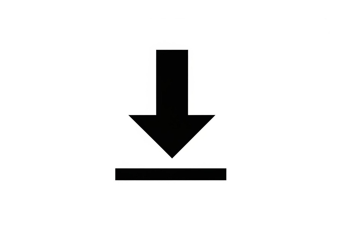 Bold Down Arrow Minimal Icon Bundle, an Icon by hafijul (Photo 3 of 10)
