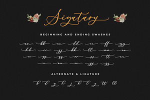 Sigatary - A Calligraphy Script