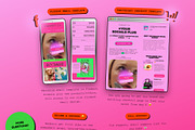 Premium Squarespace Template - NEON, a Squarespace Template by dunagency (Thumbnail 5 of 6)