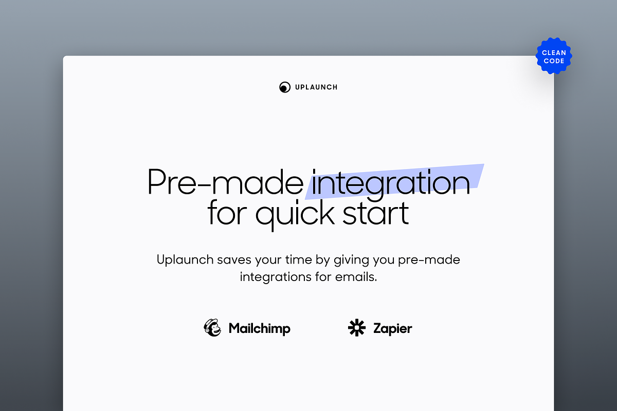 Uplaunch - HTML5 Coming Soon Pages, a Landing Page Template by itmeo (Photo 3 of 4)
