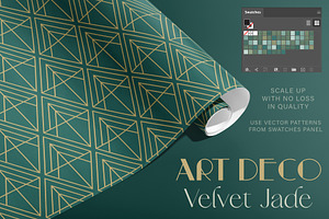 65 Art Deco Geometry Vector Patterns