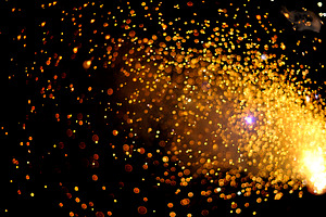 Fountain of golden sparks 3 bundle