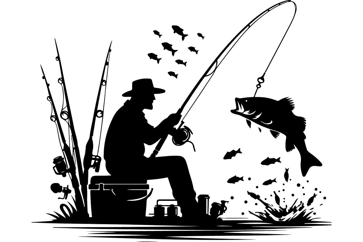 Fishing Vector Scene Bundle, a Graphic by jahid234 (Photo 9 of 9)