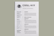 Resume/CV Template | Word & InDesign, a Resume Template by HiveArts (Thumbnail 3 of 6)