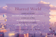 Blurred World | Display Font, a Serif Font by LuOtero (Thumbnail 4 of 5)