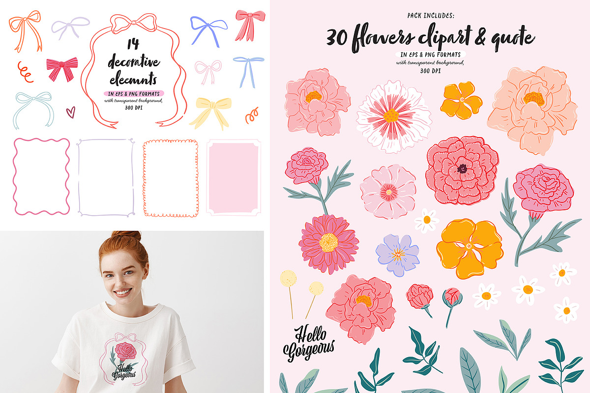 Cute Girly Clipart Bundle, an Object Graphic by Ruslana Lubenets (Photo 21 of 51)