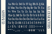 CS Balgin – Classic Font, a Serif Font by Craft Supply Co. (Thumbnail 8 of 8)