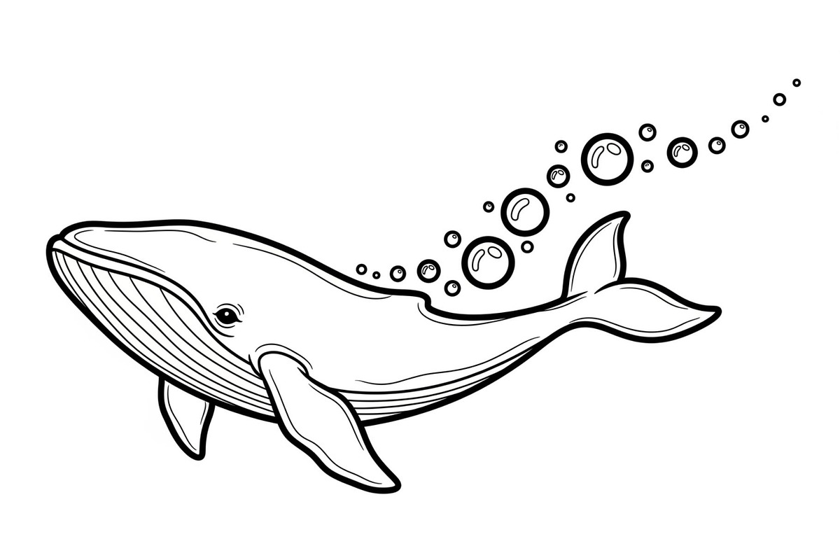 Whale Line Art Vector Bundle, an Illustration by yasushie (Photo 3 of 51)