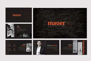 Mauer - Google Slides Template