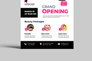 Beauty Treatment Flyer Layout, a Flyer Template by MightyDesign (Thumbnail 5 of 8)