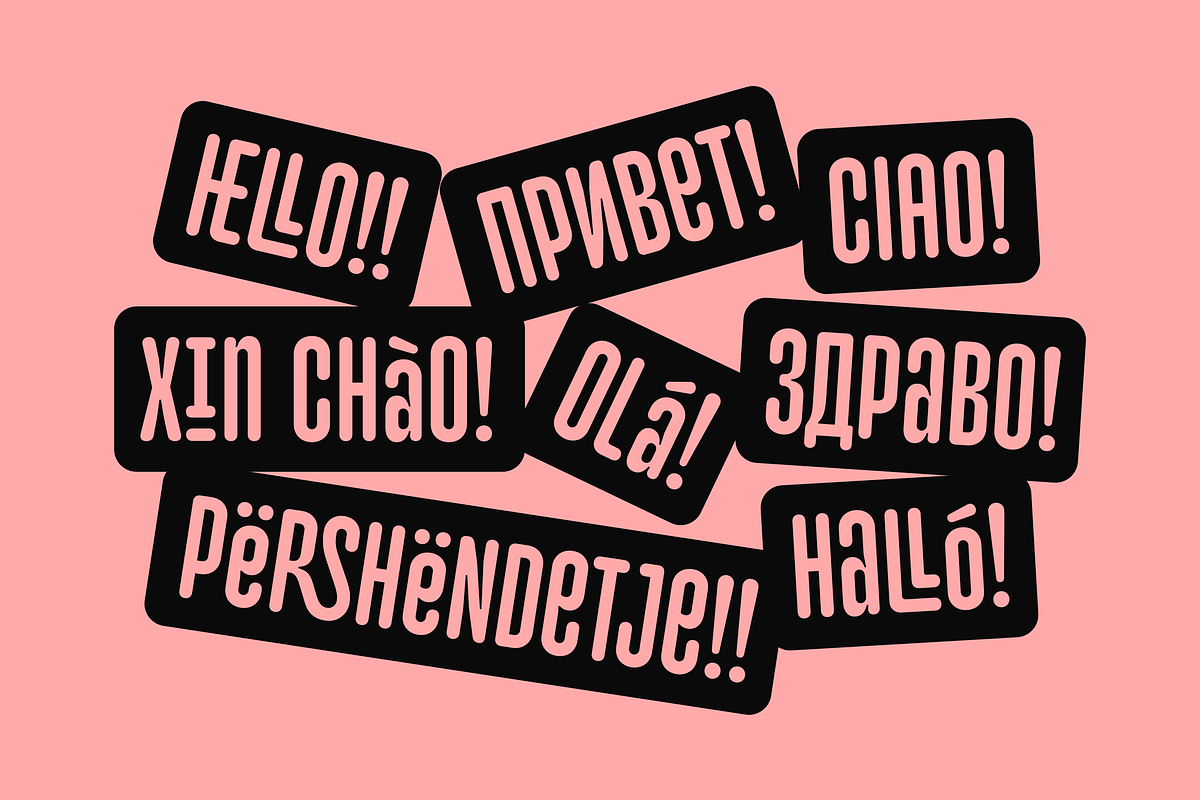 Monologue Rounded, a Sans Serif Font by Halfmoon Type (Photo 2 of 9)