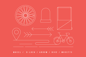 Cycling Illustration Vectors & Logos