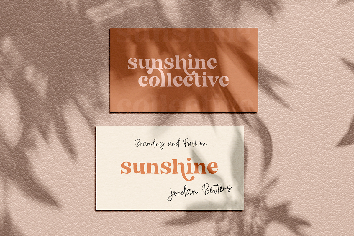 The California | Serif Font Duo preview 2