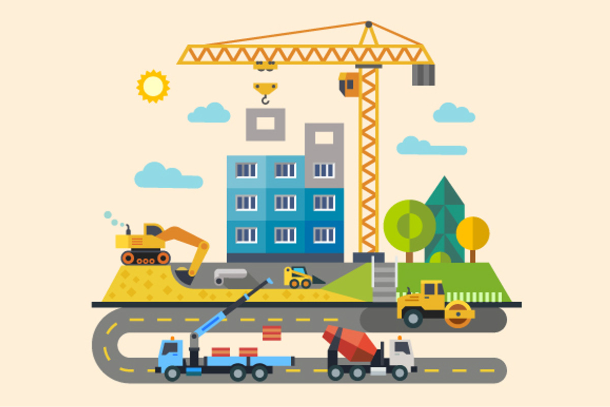 Construction. Process