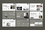 White Business Proposal Google Slide, a Presentation Template by graphicook (Thumbnail 4 of 8)