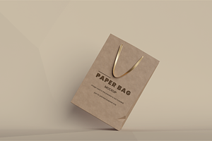 Papper Bag Mockup