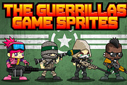 The Guerrillas - Game Sprites, an Illustration by pzUH (Thumbnail 1 of 5)