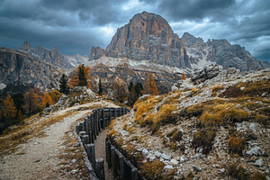 World war ruins in the Dolomites, a Nature Photo by Alpine Dreams