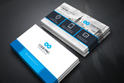 Business Cards 2 in 1, a Business Card Template by Genereux Art (Thumbnail 3 of 8)