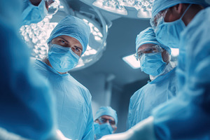 Surgeons team up in OR, a Photo by Beautiful things