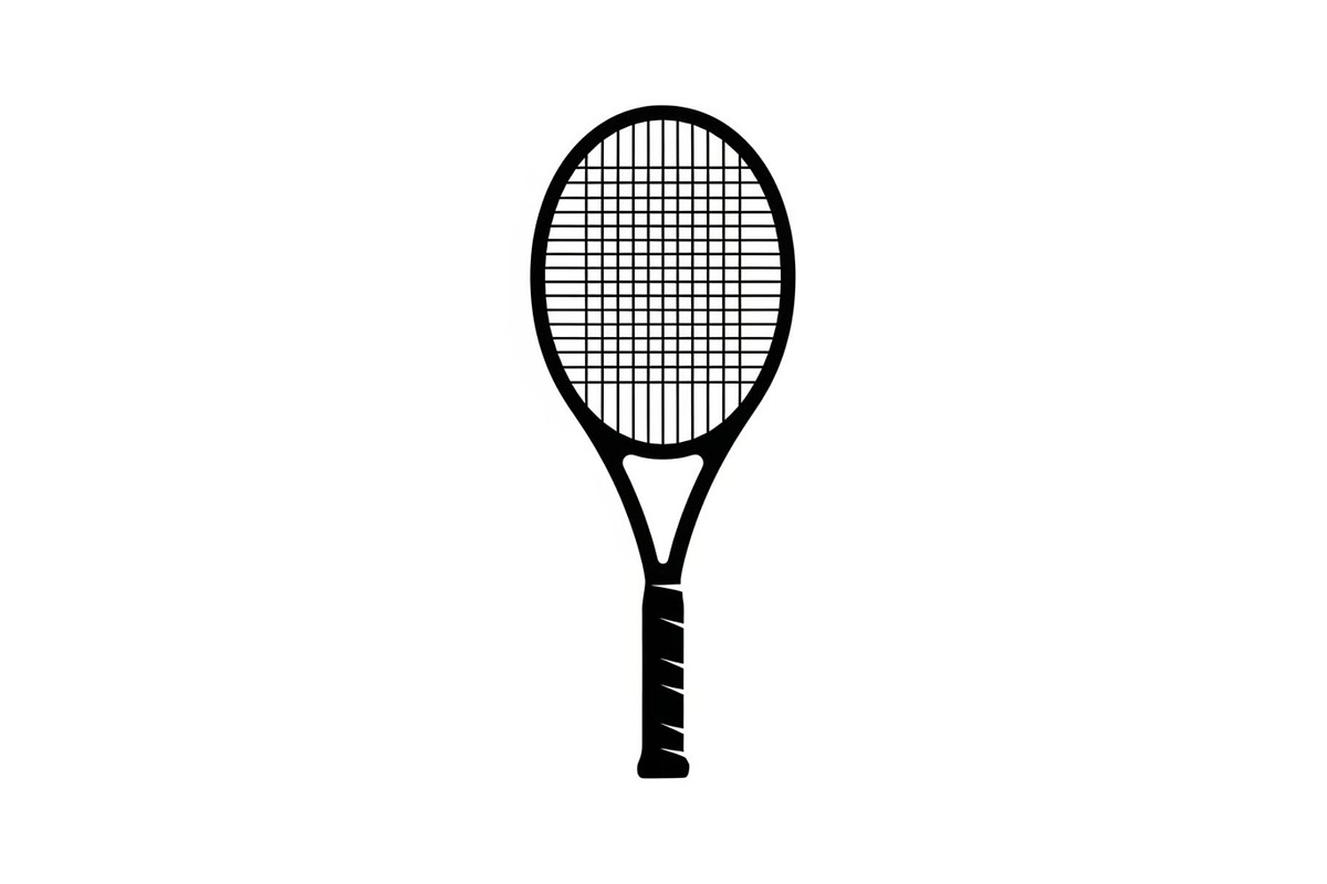 Tennis Racket Icon Silhouette Bundle, an Illustration by Designs_River (Photo 31 of 51)