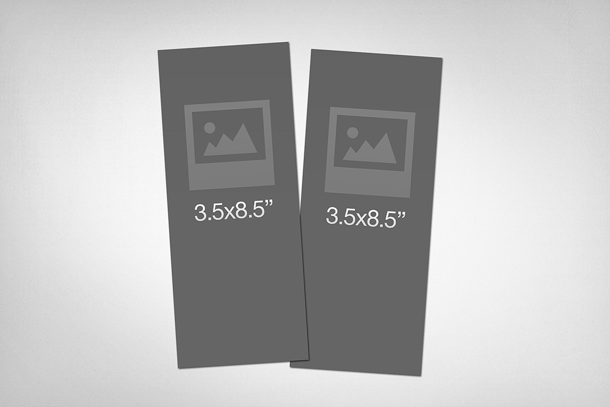 Rack Card Mockup #1, a Print Template by Rafael Oliveira