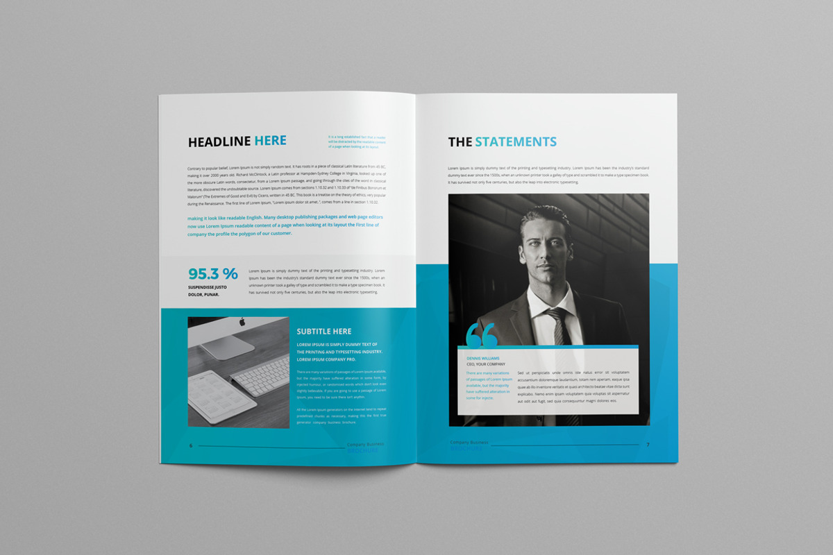 Company Business Brochure A4, a Brochure Template by Pro-Gh (Photo 4 of 9)