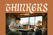 Forestine - Stylish Blackletter, a Blackletter Font by Sarid Ezra (Thumbnail 6 of 7)