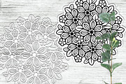 Floral Mandala Bundle, a Decorative Illustration by Elinorka (Thumbnail 5 of 11)