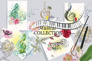 Musical collection.