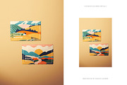 Postage Stamp Pair Mockup, an Advertising Mockup by Custom Scene (Thumbnail 8 of 11)