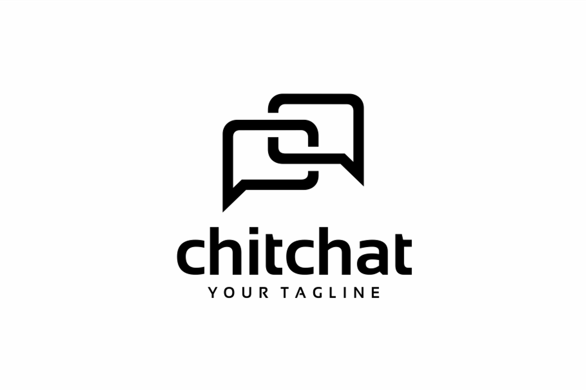Chat Speech Bubbles Logo Design, a Branding & Logo Template by yopie (Photo 3 of 3)