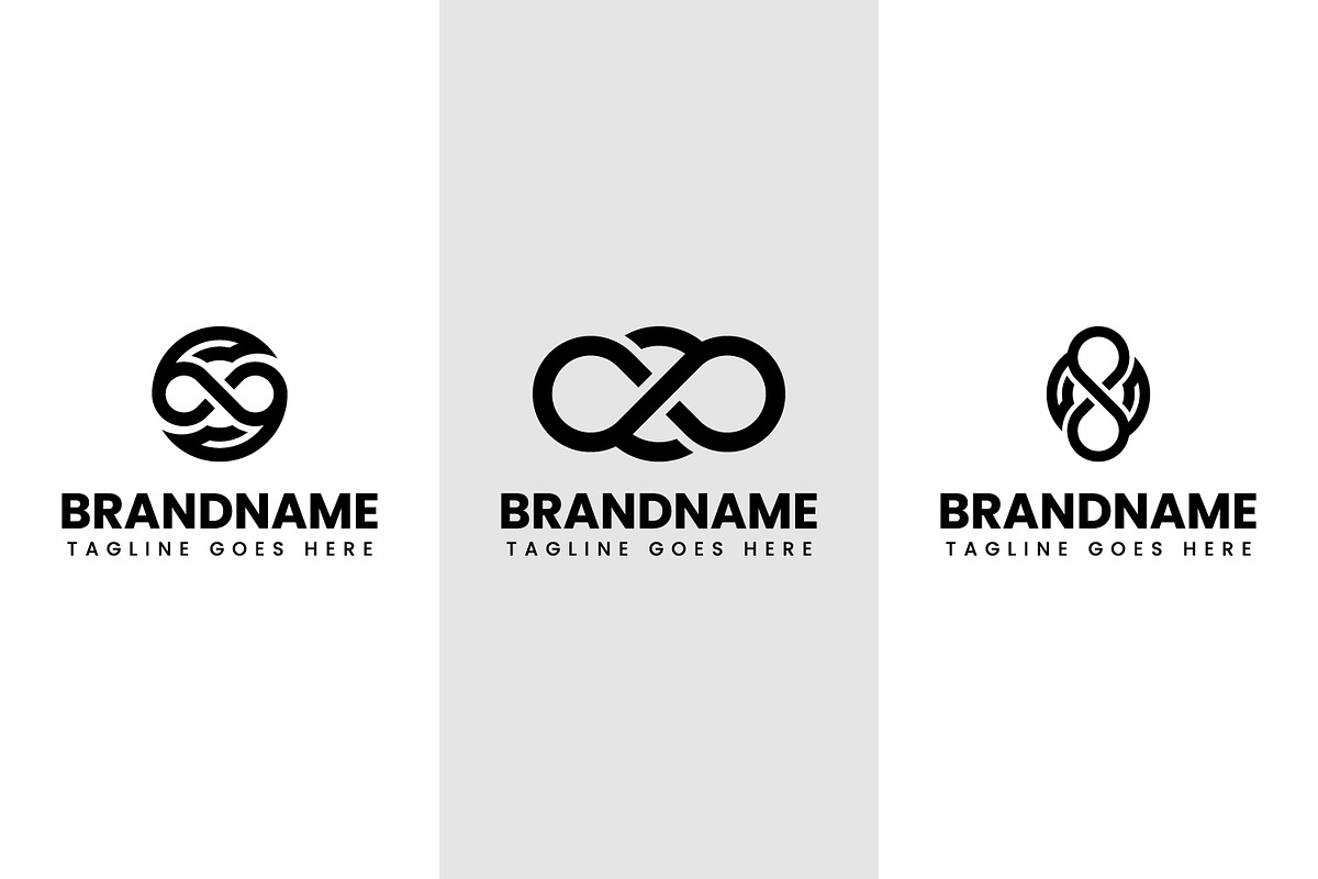 Letter S N Z Infinity Logo Set, a Branding & Logo Template by Pray Art Design Studio
