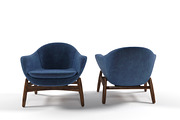 Rare lounge armchair Kofod Larsen, a Furniture 3D Model by inDahouze (Thumbnail 6 of 7)