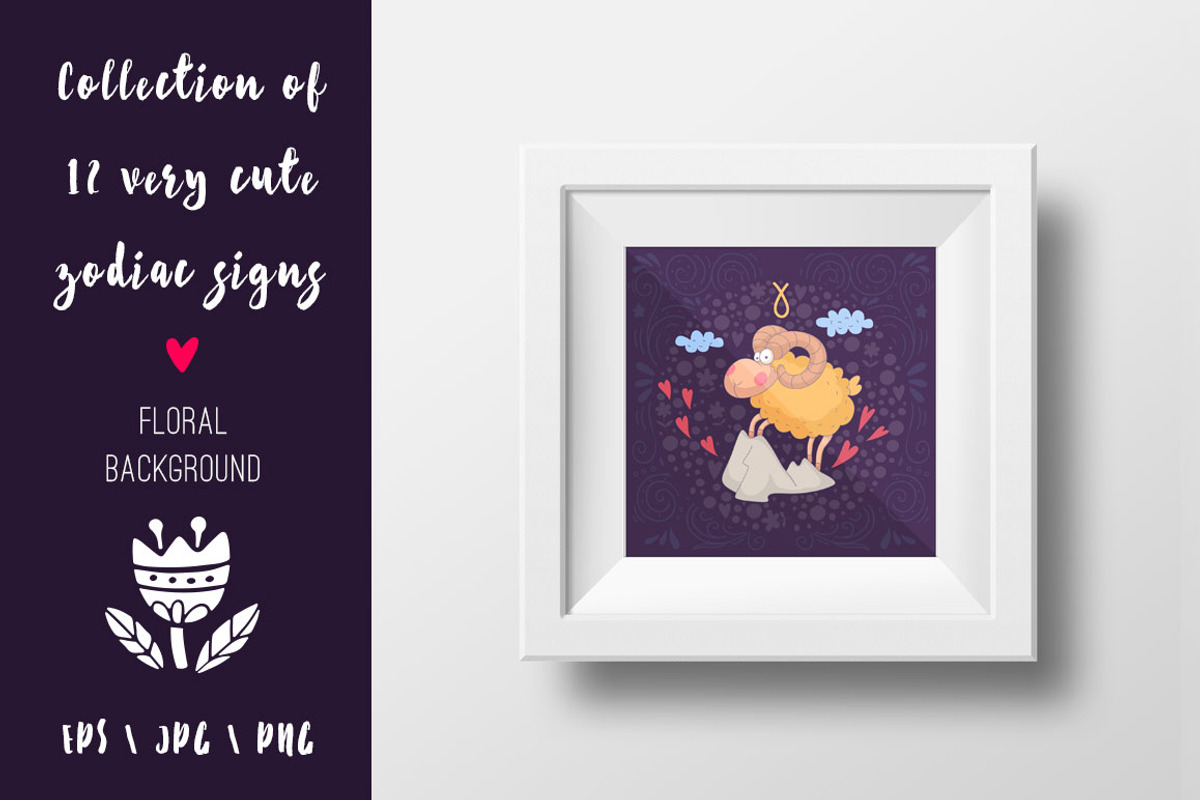 The 12 signs of the Zodiac, an Illustration by Blue Ink Studio (Photo 1 of 5)