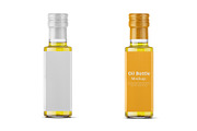 Oil Bottle Mockup, a Packaging Mockup by Designbuys (Thumbnail 1 of 2)