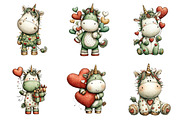 Valentine's Whimsical Unicorn, a Graphic by CitraGraphics (Thumbnail 2 of 4)