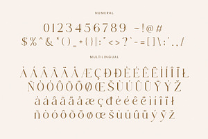 Mogan-Modern Serif Font