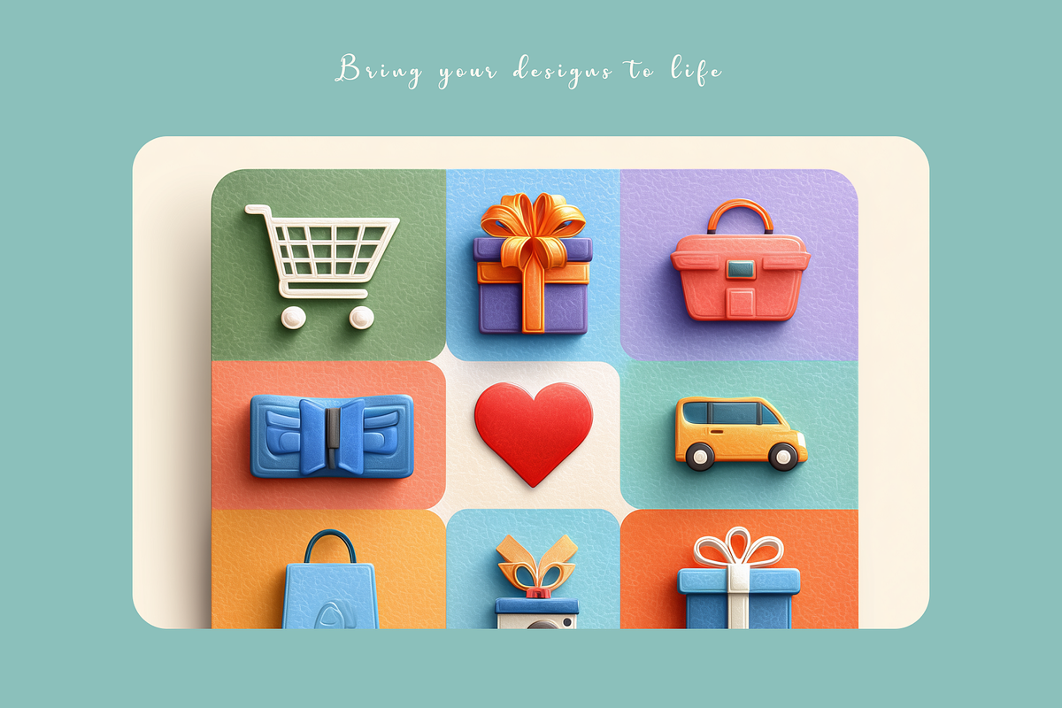 Gift Cards, a Decorative Illustration by Picturesque Stories (Photo 4 of 5)