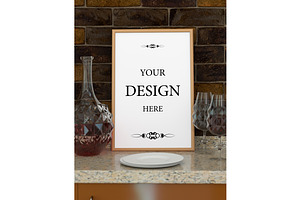 Wine carafe and glasses