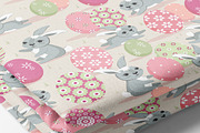 Easter bunnies– Set 1, a Pattern Graphic by Yummy (Thumbnail 3 of 12)