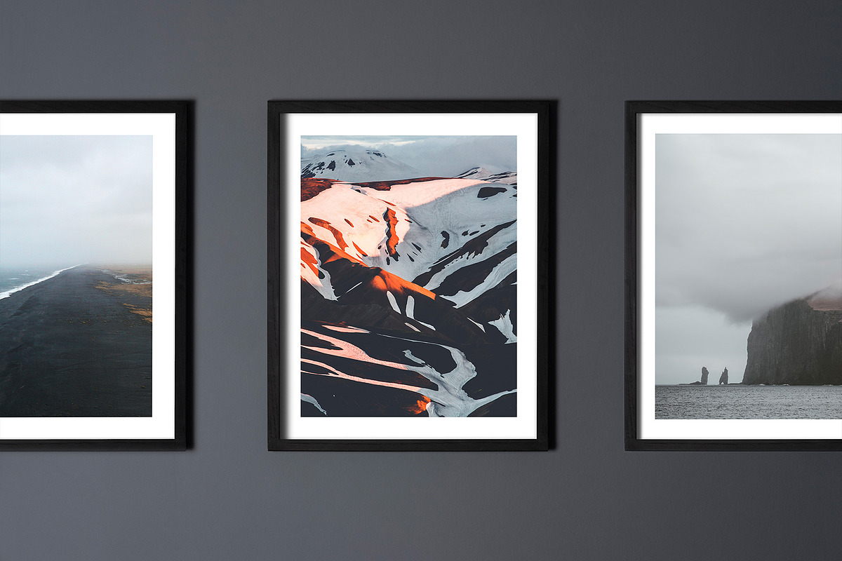 Wall Frame Poster Mockup, a Print Template by Graphicnugget (Photo 5 of 7)