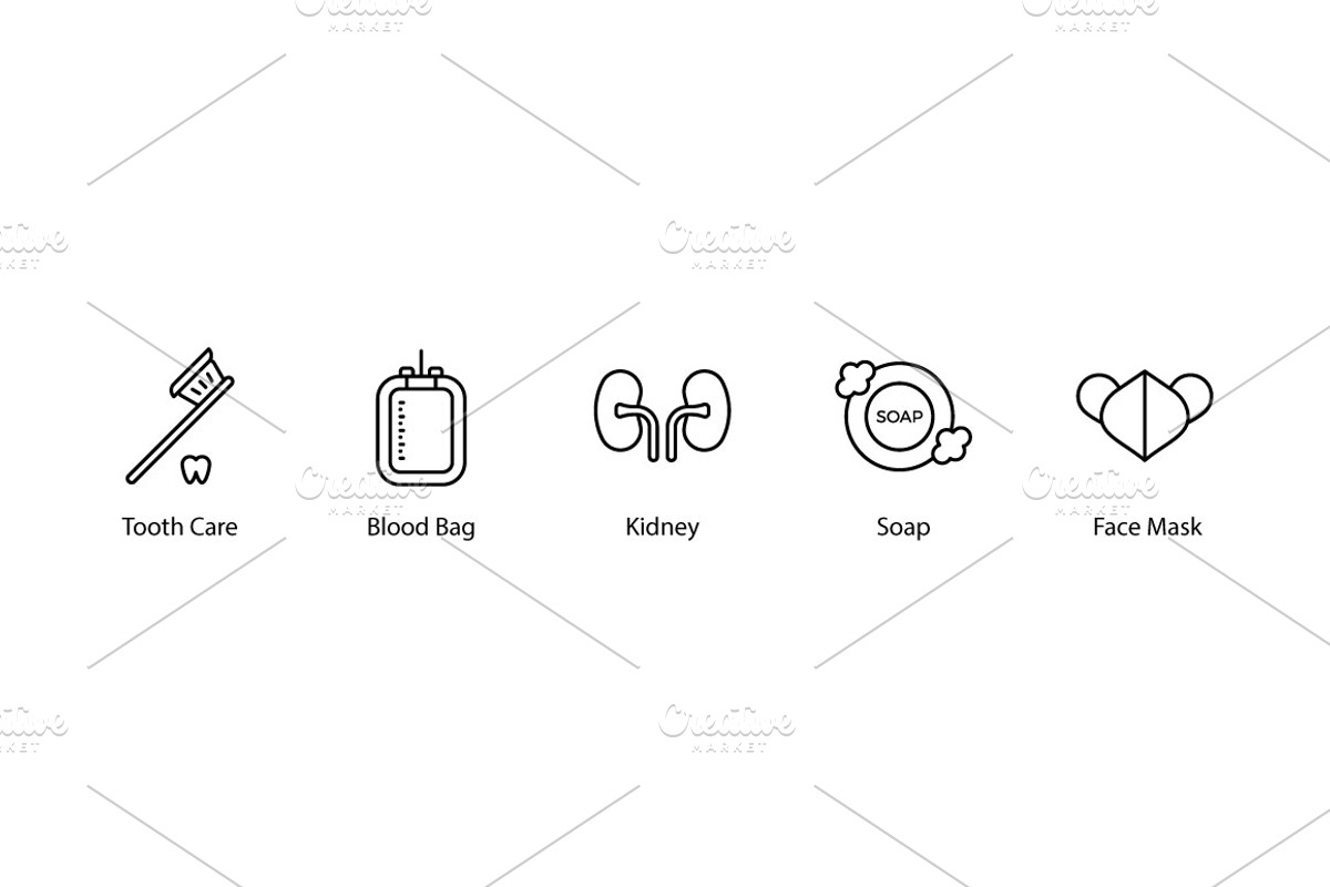 Medical and Heath icons, an Icon by Vector Squad (Photo 7 of 7)