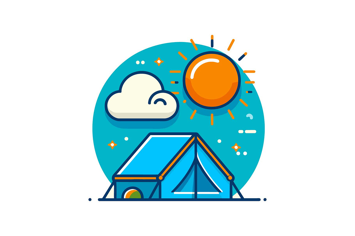 Outdoor Camping Icon Pack, an Object Graphic by Designs_River (Photo 9 of 13)