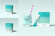 Box with Sachets Mockup Set, a Packaging Mockup by creatsy5 (Thumbnail 5 of 8)